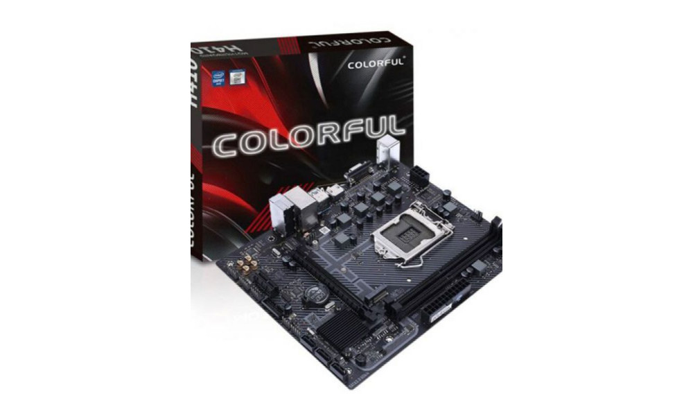 Placa Mãe Colorful H410M LGA 1200 10° Geração