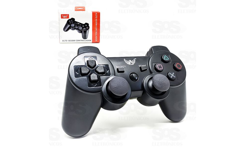 Controle para Playstation 3 S/ Fio Alto-6030w - Altomex