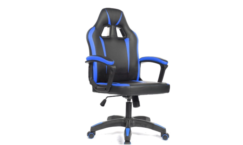 Cadeira Gamer Fortt Lípsia Azul - CGF002-P SUPORTA 90kg