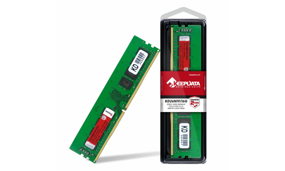 Memória Ram Desktop DDR4 16GB 2666MHZ Keepdata KD26N16/16G