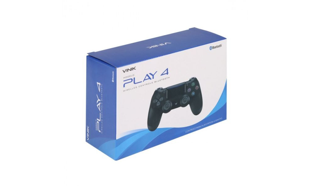 Controle PS4 / PlayStation 4 Sem Fio DualShock – Play 4 132283