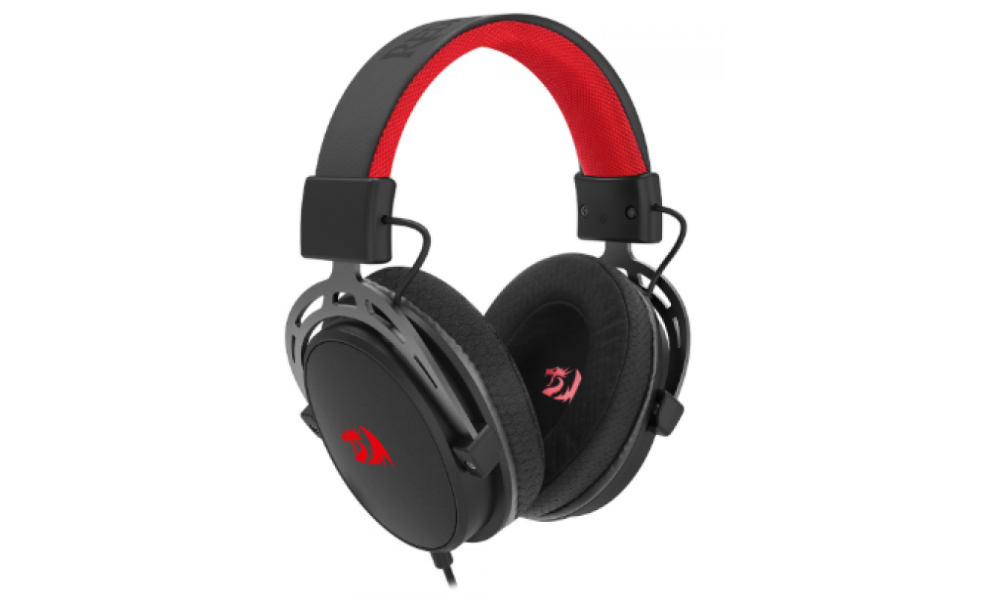 Headset Gamer Redragon Cragblade H541, Drivers de 53mm, 3.5mm, Preto