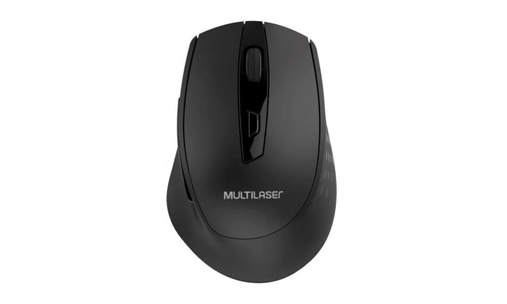 Mouse Multi MO311 Wireless 2.4GHz 6 Botões 1600 DPI USB - Preto