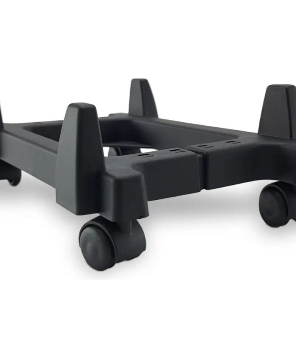 Carrinho para Cpu, Suporte Nobreak com Rodinhas, Force Line, Preto