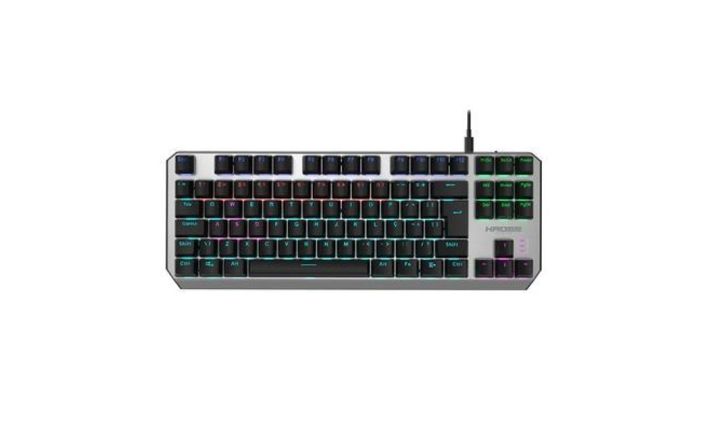 Teclado Com Fio Gamer Kross Randgrid Tkl Mecânico Ke-kg125