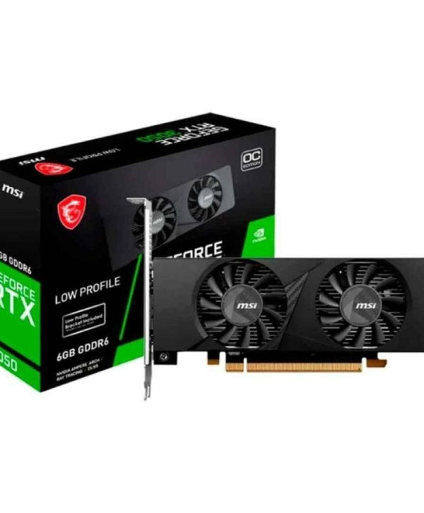 Placa de Vídeo RTX 3050 6GB MSI GDDR6 Low Profile