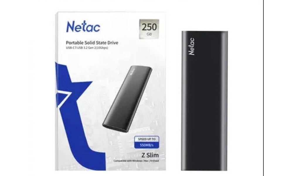 SSD EXTERNO NETAC 250GB