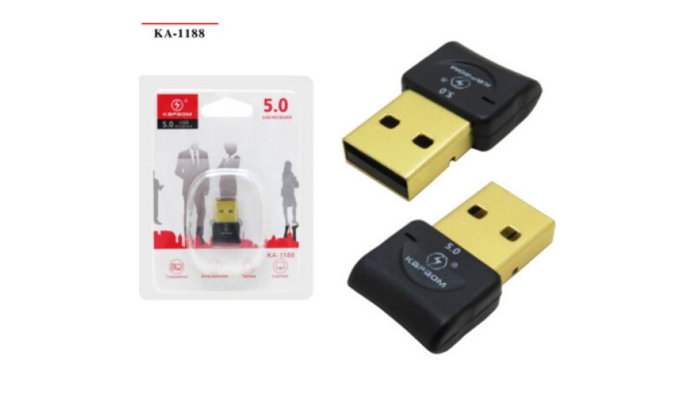 Mini Adaptador Bluetooth USB 5.0 Kapbom - KA-1188