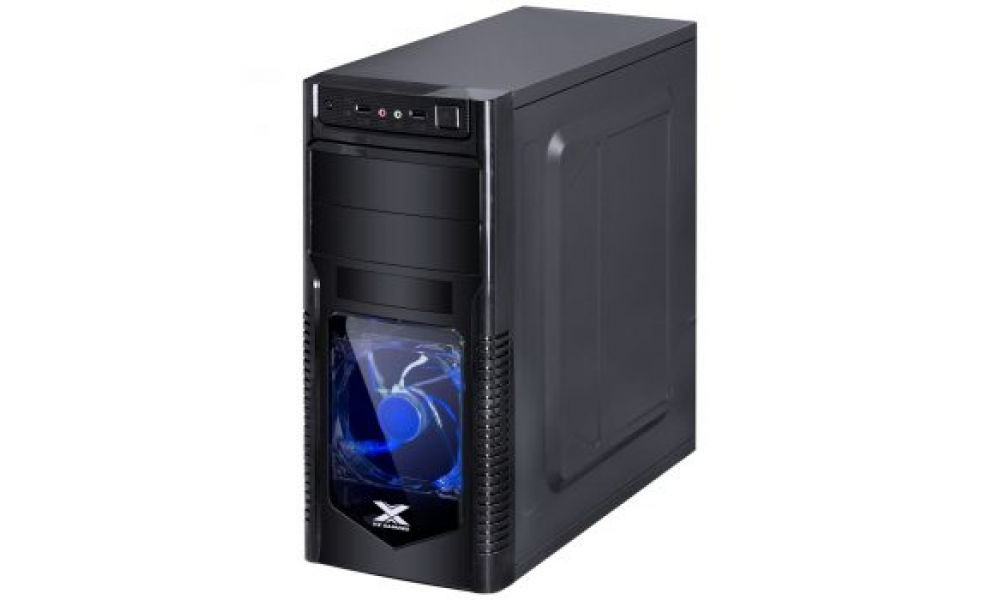 Gabinete Gamer Vinik VX Gaming Orion, Mid Tower, LED Azul, com FAN, Frontal em Acrílico - 29836