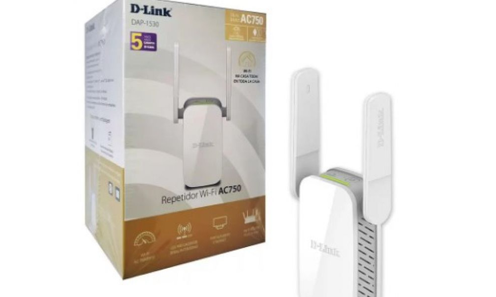 Roteador Wireless D-link AC 750Mbps - DAP-1530