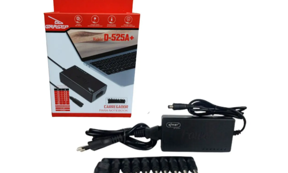 Carregador Notebook Universa D-525A+ Grasep