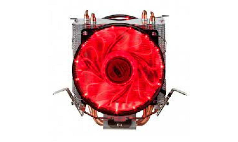 Cooler Fan C3Tech Storm 12cm Led Vermelho - F7-L100RD