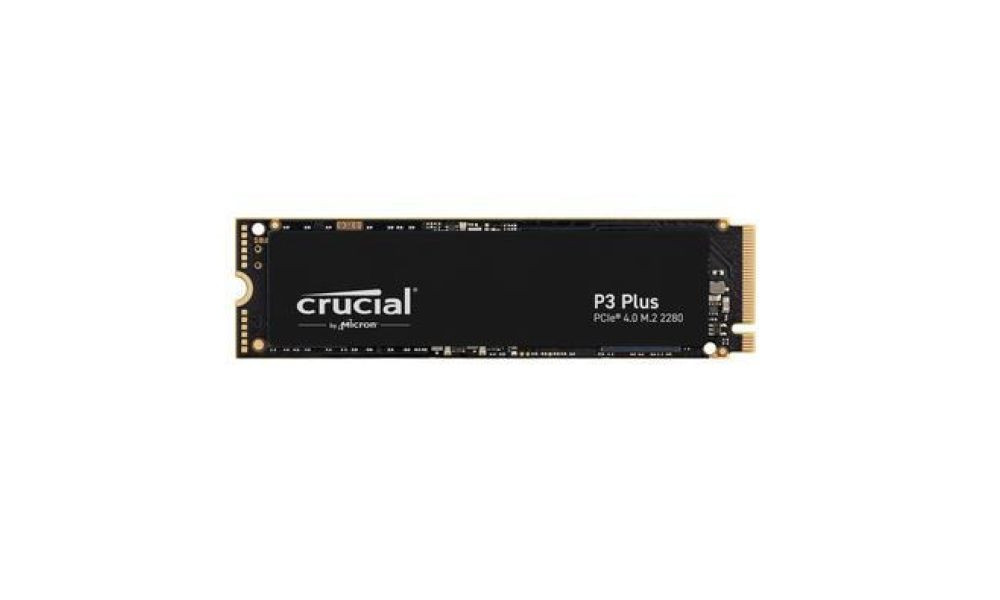 SSD Crucial CT1000P3PSSD8, 1TB, M.2 PCIe, NVMe, Leitura: 4,700MB/s, Gravação: 1,900MB/s