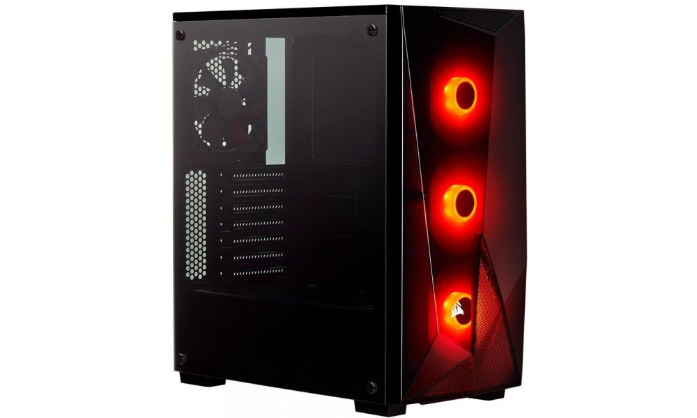 Gabinete Gamer CC-9011166-WW Carbide Series SPEC Delta com 3 Fans RGB