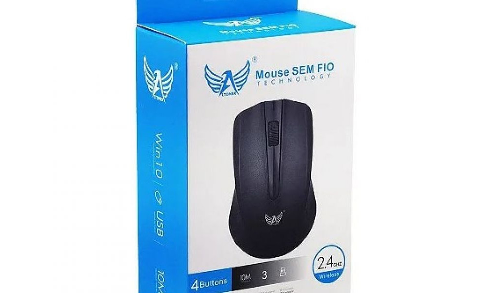 Mouse sem Fio 2.4GHz A-311 - Altomex