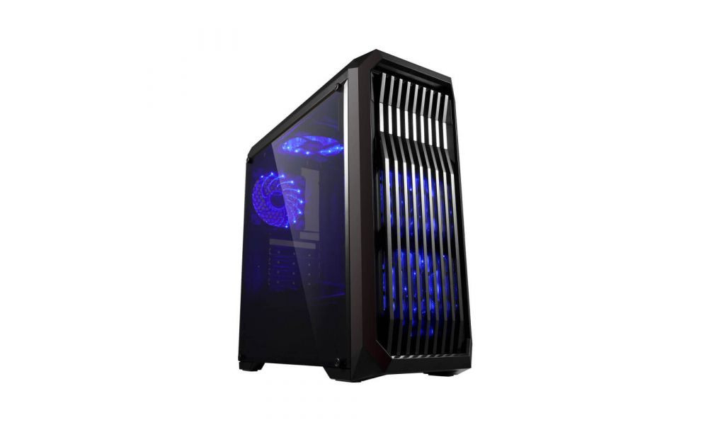 GABINETE GAMER BG-019 PRETO BLUECASE - S/ FONTE / USB 3.0 FRONTAL