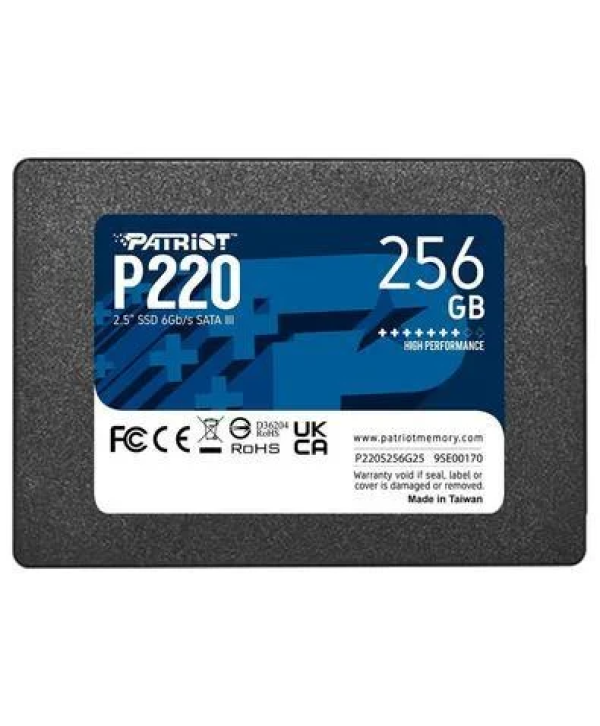 SSD 256GB Patriot P220 Sata 3