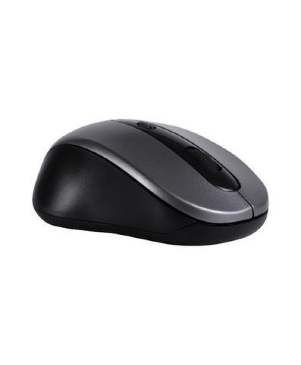 Mouse Oex Wireless Stock, 1600DPI, Preto e Cinza - MS408