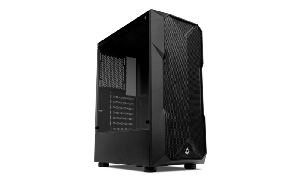 Gabinete Gamer Mancer Dread, Lateral de Vidro, Com 3 Fans, Preto, MCR-DRD-BK01