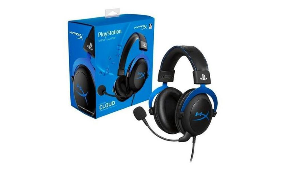 HyperX Gaming Headset Cloud Blue - PS4