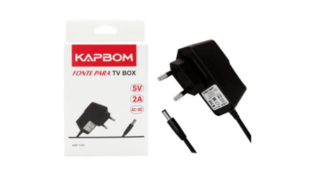 Fonte para TV Box 5V/2A KAP-1181