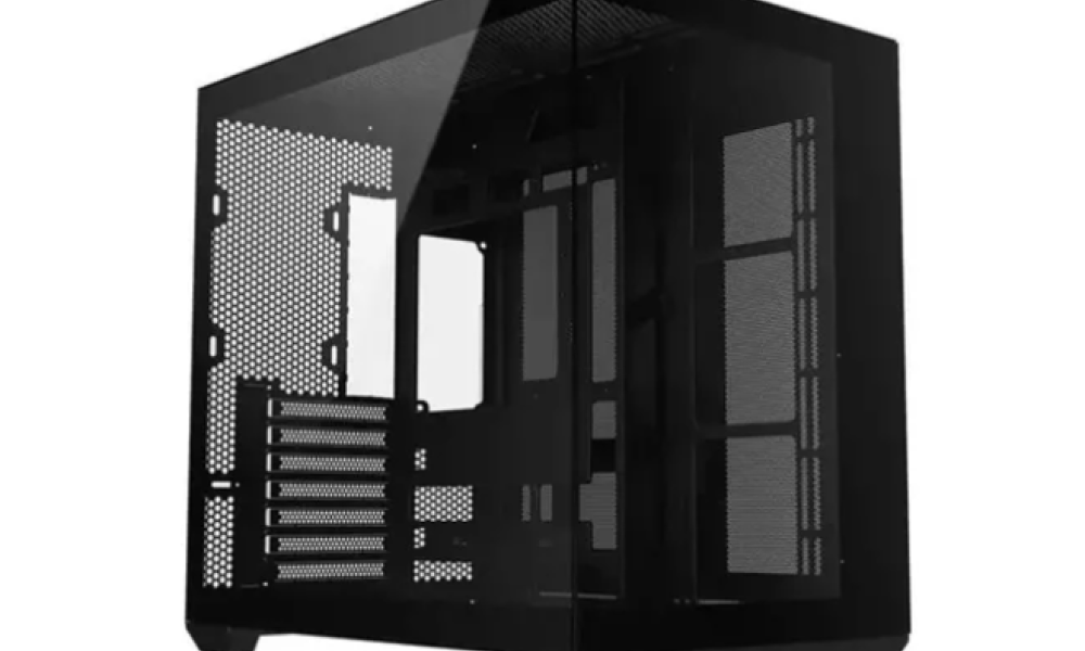 Gabinete Gamer LikeTec Atlas Dark Pro Cube Vidro Temperado SEM FAN  Mid Tower