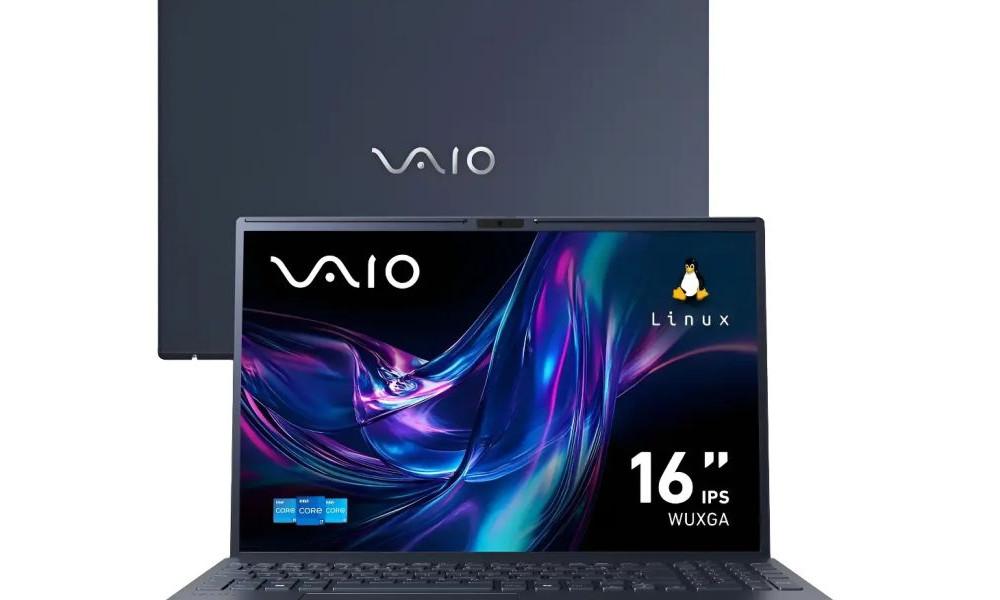 Notebook VAIO FE16 Intel Core i5-1334U, 8GB, 256GB SSD Tela 16, Win11