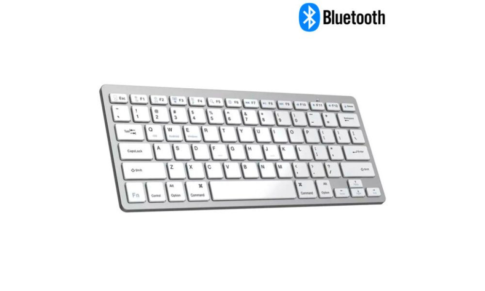 Mini Teclado Bluetooth sem Fio Slim para PC Notebook e Tablet ABNT2 - 203