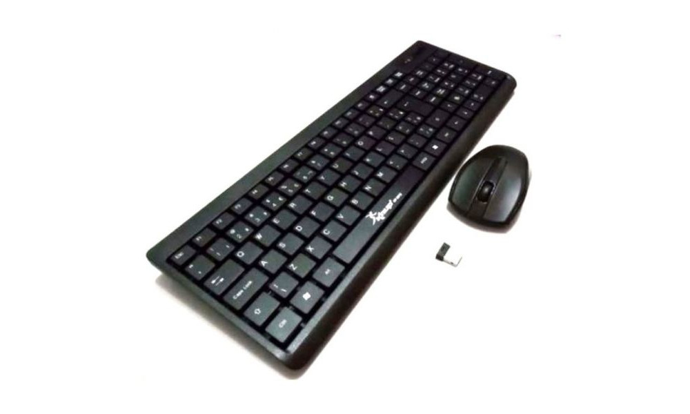 Kit Teclado e Mouse sem fio KP-2012 - Knup