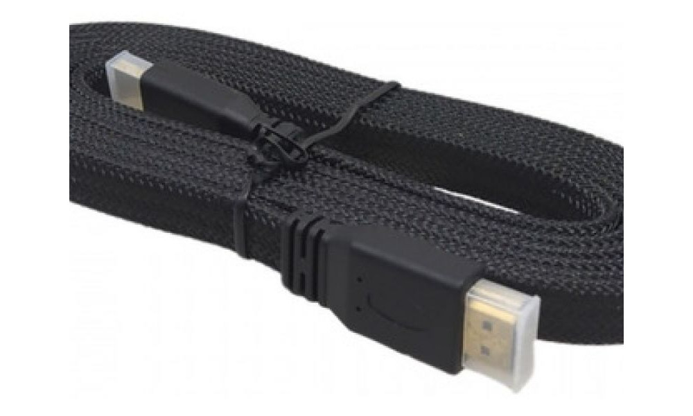 Cabo HDMI V1.4 Full HD Flat Com 2 Metros - KAP-HDMI-2M 