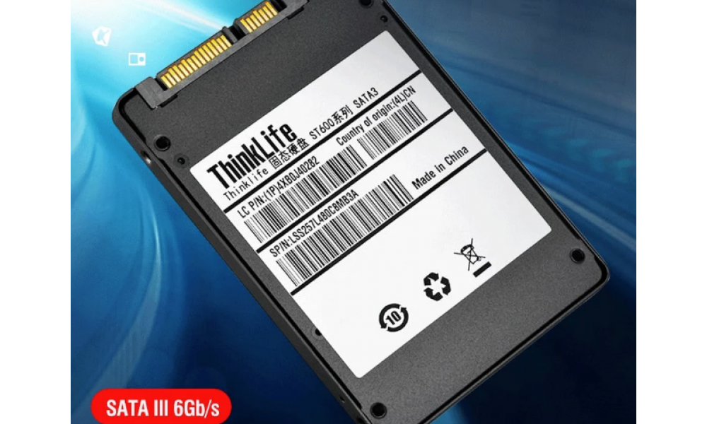 SSD SATA 3 480GB LENOVO THINKPLUS ST600 FLASHARK