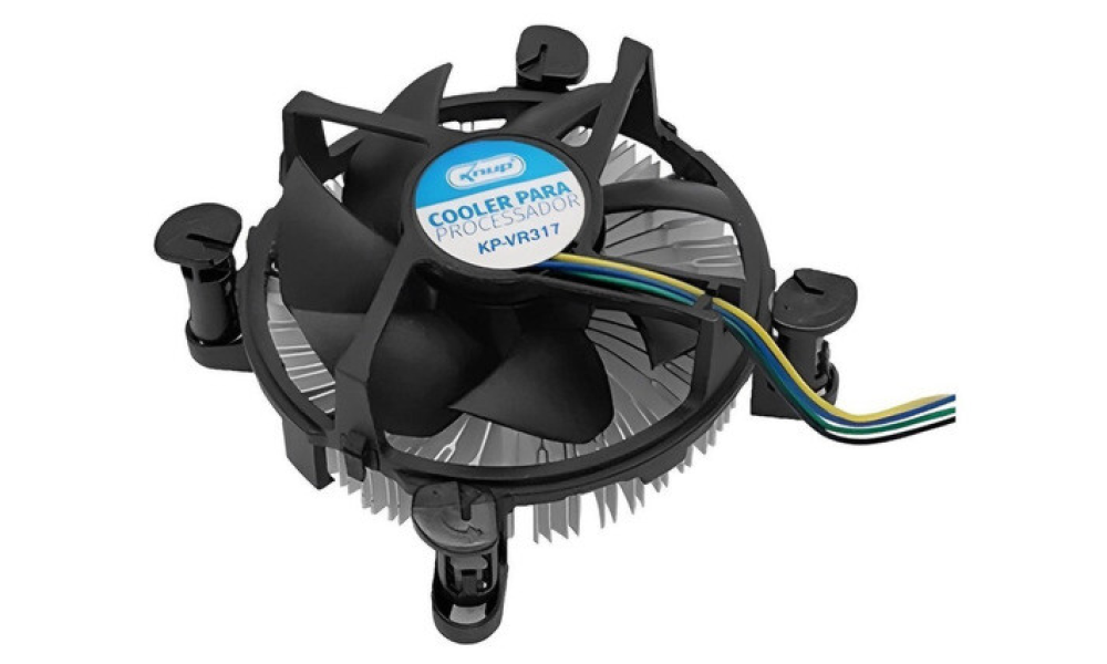 Cooler para Processador LGA 775/115X/1200/1366 Silencioso KNUP - KP-VR317