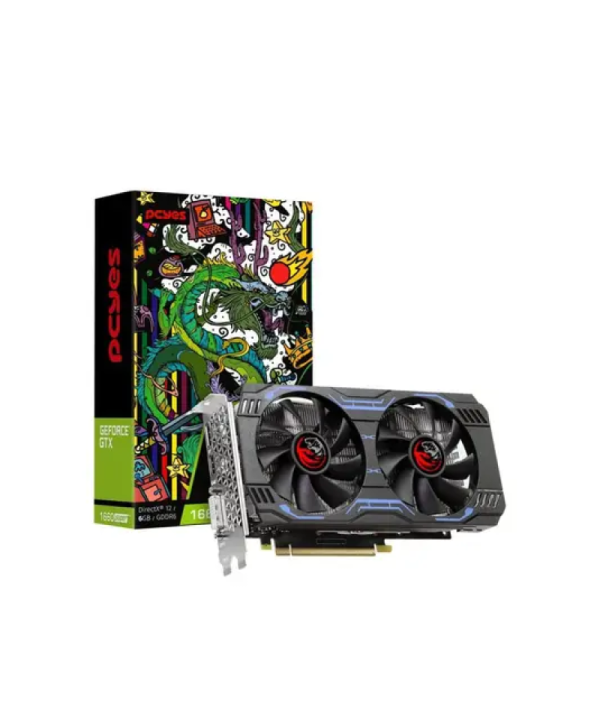 Placa de Vídeo PCYes  GeForce GTX 1660 SUPER OC, 6GB, GDDR5 Dual Fan - Preço Setup