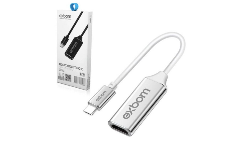 Adaptador de Vídeo Captura Tipo-C para HDMI fêmea 4K 03777 - U3V-X40