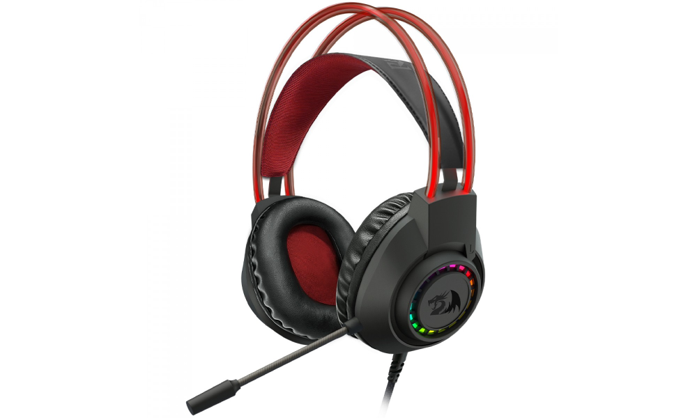 Headset Gamer Redragon Scream, RGB, Drivers De 40mm, USB e 3.5mm, Black, H231RGB