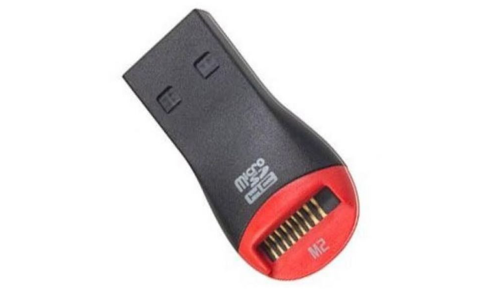 Adaptador Leitor Cartão De Memória Usb 2.0 Micro Sd