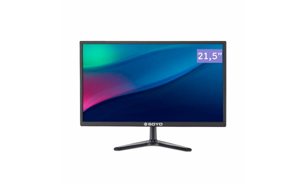 Monitor Soyo 21,5P, FullHD, HDMI E VGA - SM215-L03
