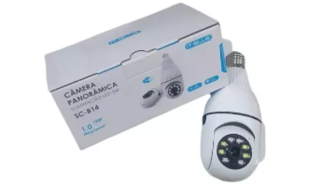 Camera de Segurança IP Lampada SC-B36 - IT-Blue