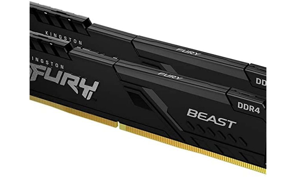 Memória Ram Kingston Fury Beast 16GB, DDR4, 3200MHZ