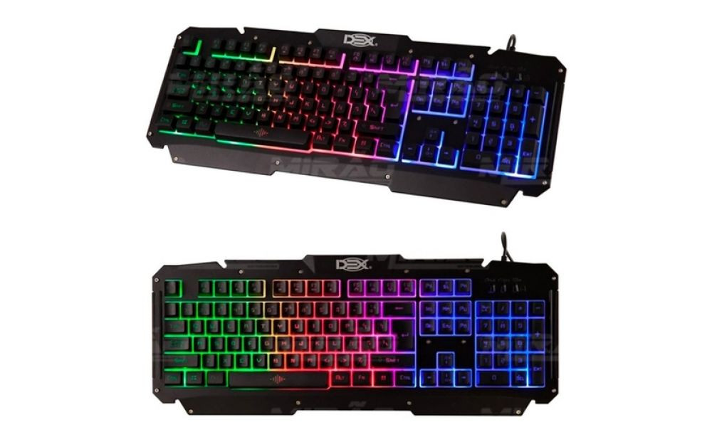 Teclado Semi Mecanico Com Iluminacao De Led - Ltk-025