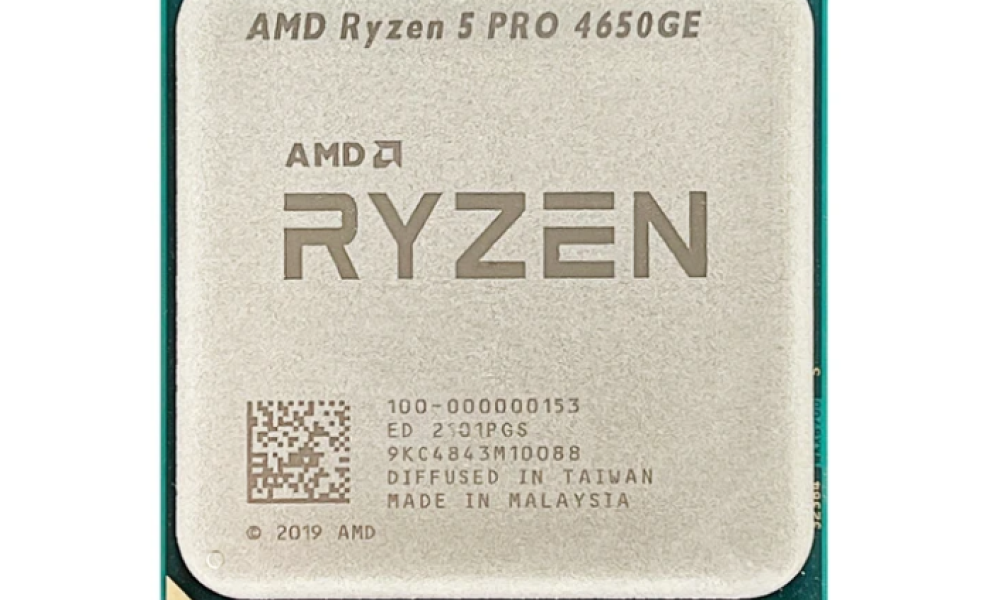 Processador AMD Ryzen 5 PRO 4650GE, 3.3GHz, 6-Cores 12-Threads, AM4, Sem caixa, Sem Cooler, Com vídeo integrado