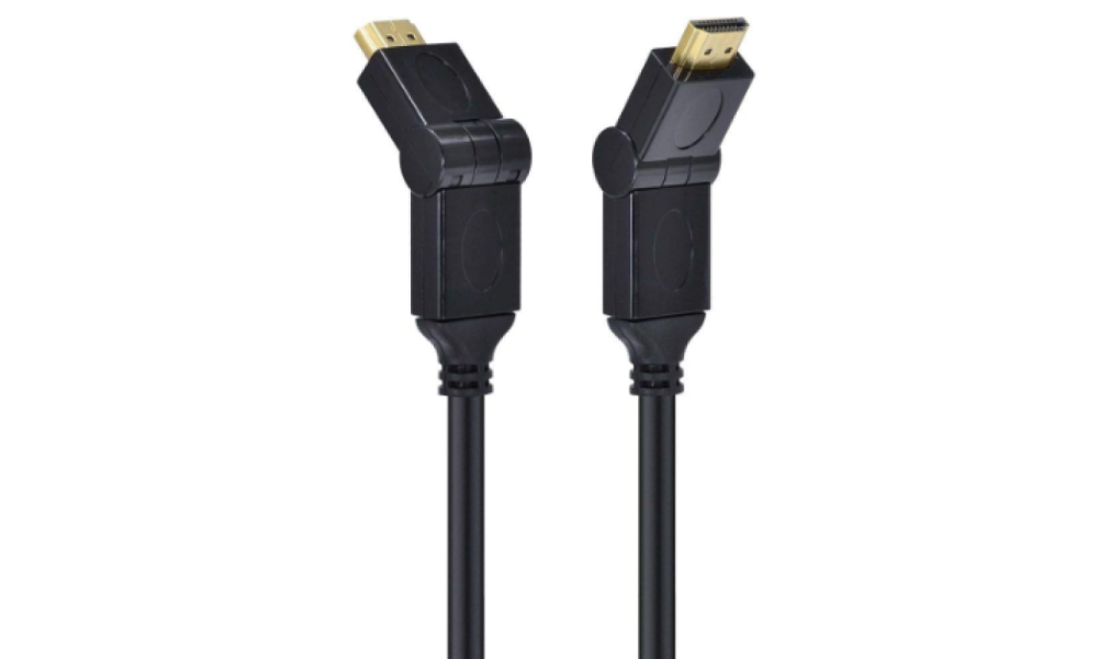 Cabo HDM/HDMI 180º  1.8m LE-6624