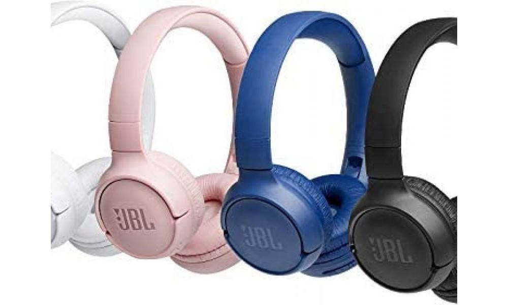 PERIM - Fone de Ouvido com fio PURE BASS JBL Tune 500 Branco/Azul/Preto