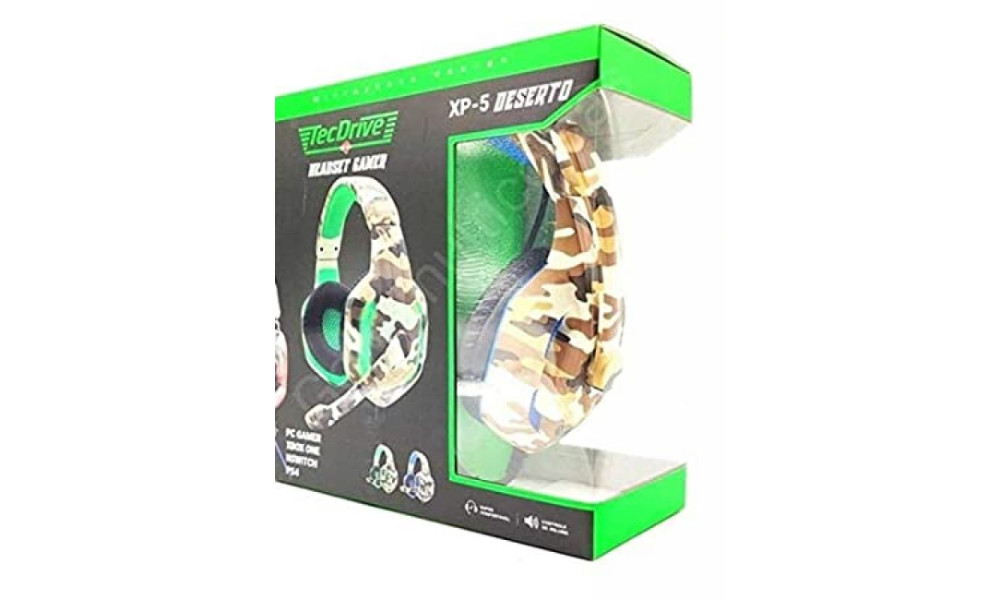 HS408 Headset Army P/ Xbox ONE