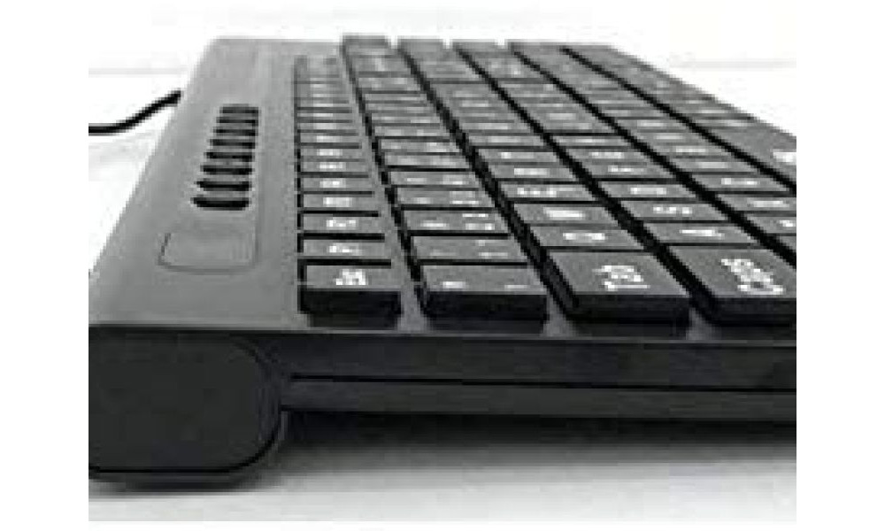 Teclado Multimidia Super SLIM Tipo Chocolate Resistente a Agua - LTK-616 DEX LTK-616 - DEX