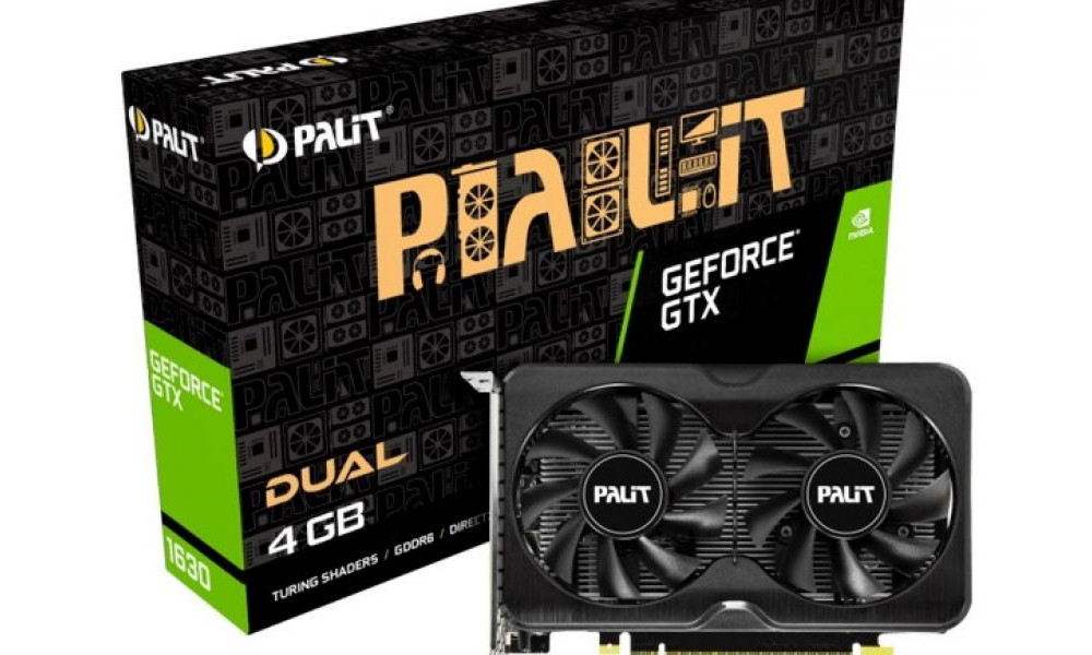 Placa de Vídeo Grafico Palit Geforce GTX 1630 4GB GDDR6