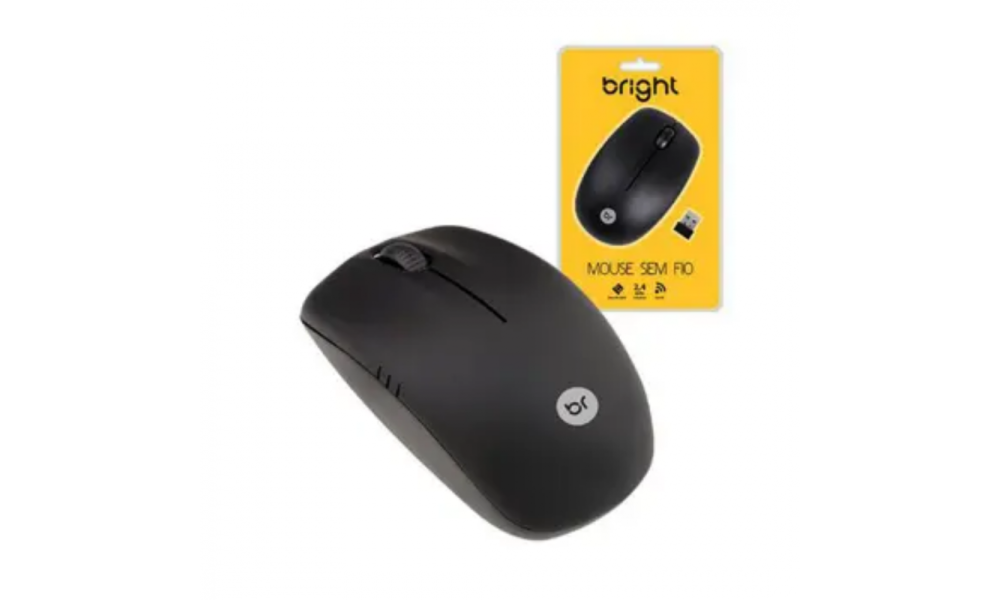 Mouse Sem Fio Bright Basic 0404