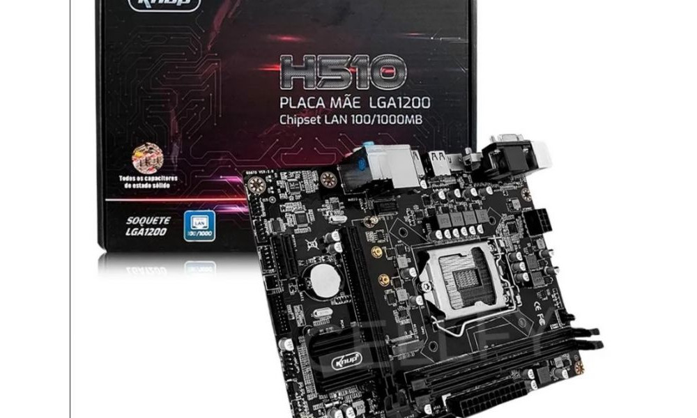 Placa Mãe LGA1200 H510 LGA1200 Knup