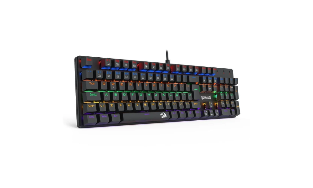 Teclado Mecanico Redragon Valheim Rainbow - Preto