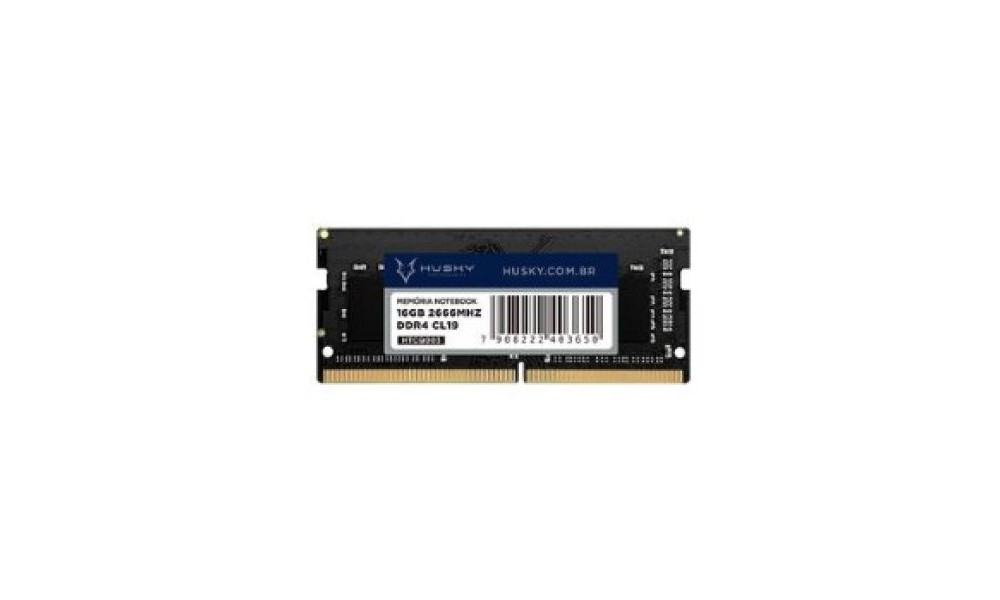 Memória Ram 16GB, DDR4, 2666mhz Para Notebook - Husky